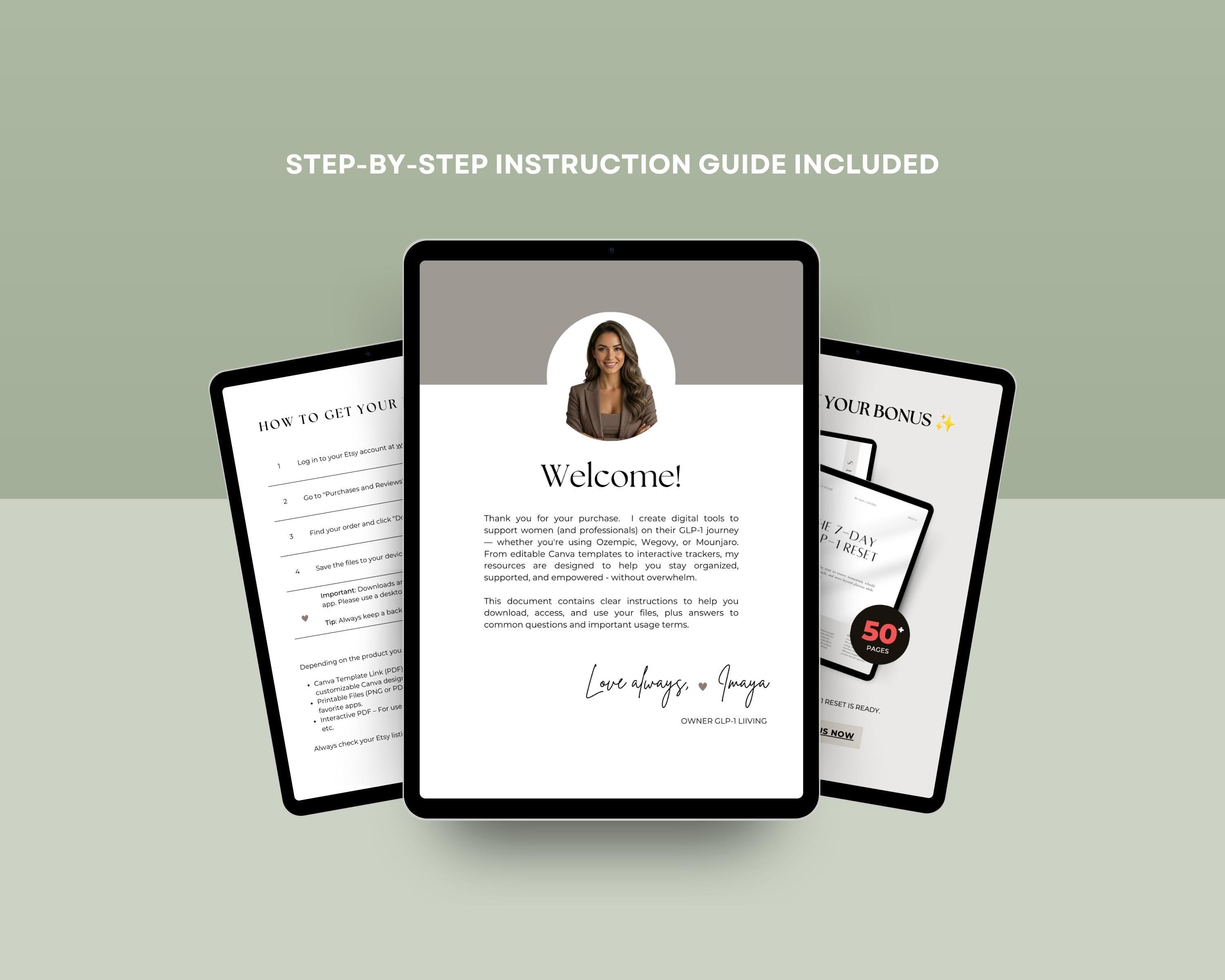 Tirzepatide Zepbound Weight Loss Flyer, Canva Patient Education Template