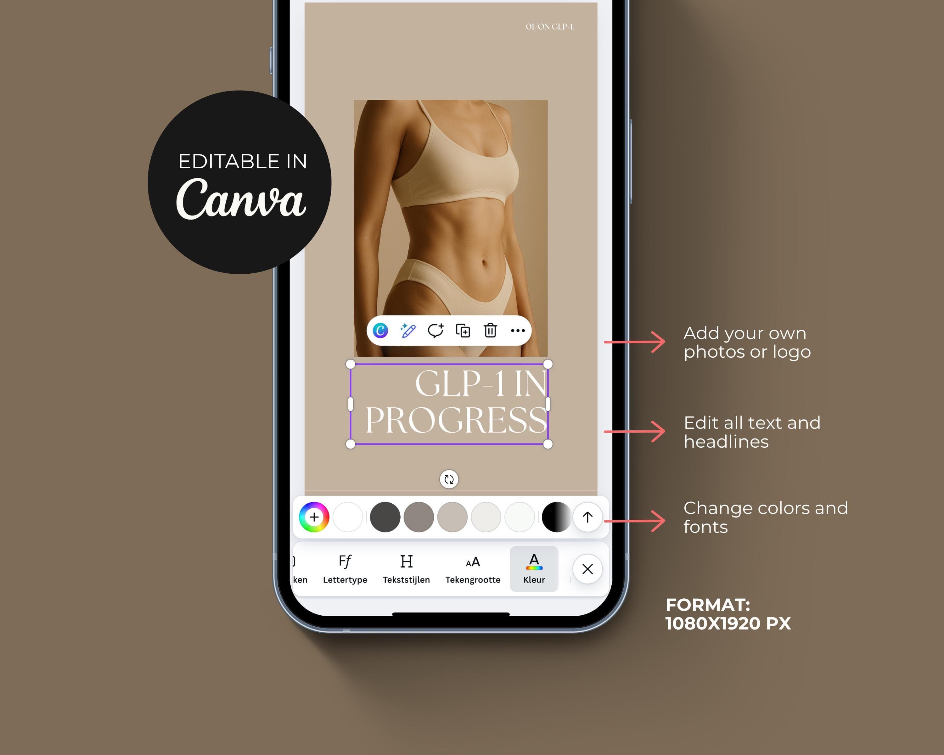 Patient Onboarding Instagram Story Templates for Nurse Practitioners | Editable Canva Welcome & Intake Posts | New Client Clinic Slides