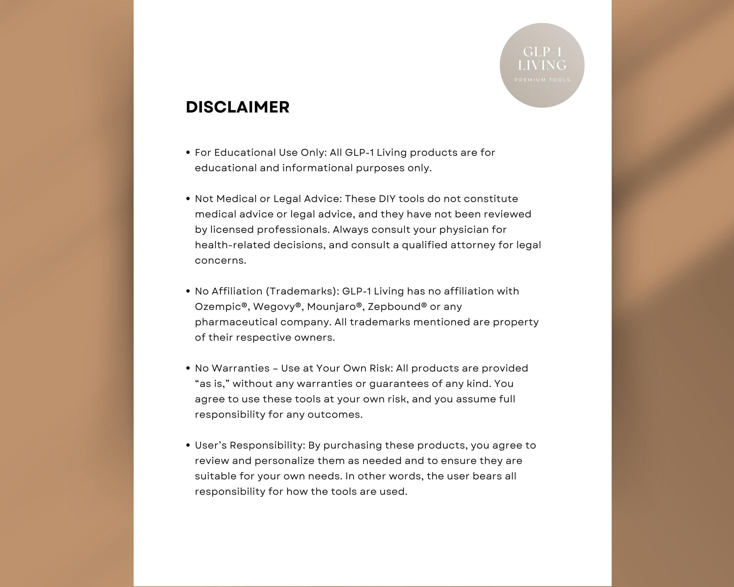 GLP-1 Instagram Post Template Minimalist Canva Semaglutide Weight Loss Social Media Clean Design
