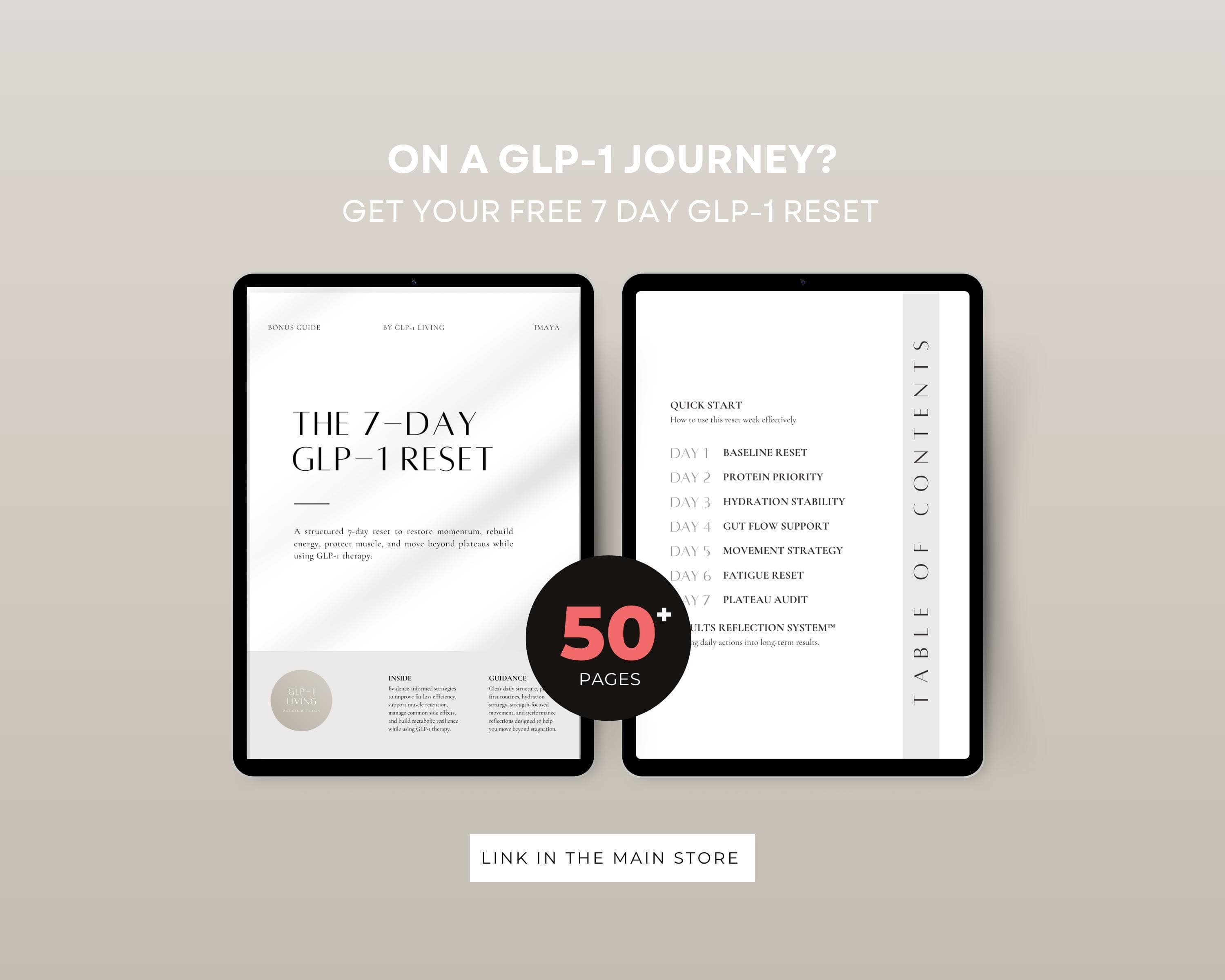 GLP-1 Measurement Tracker Printable: Inch Loss Log, Body Progress Chart (Digital Download)