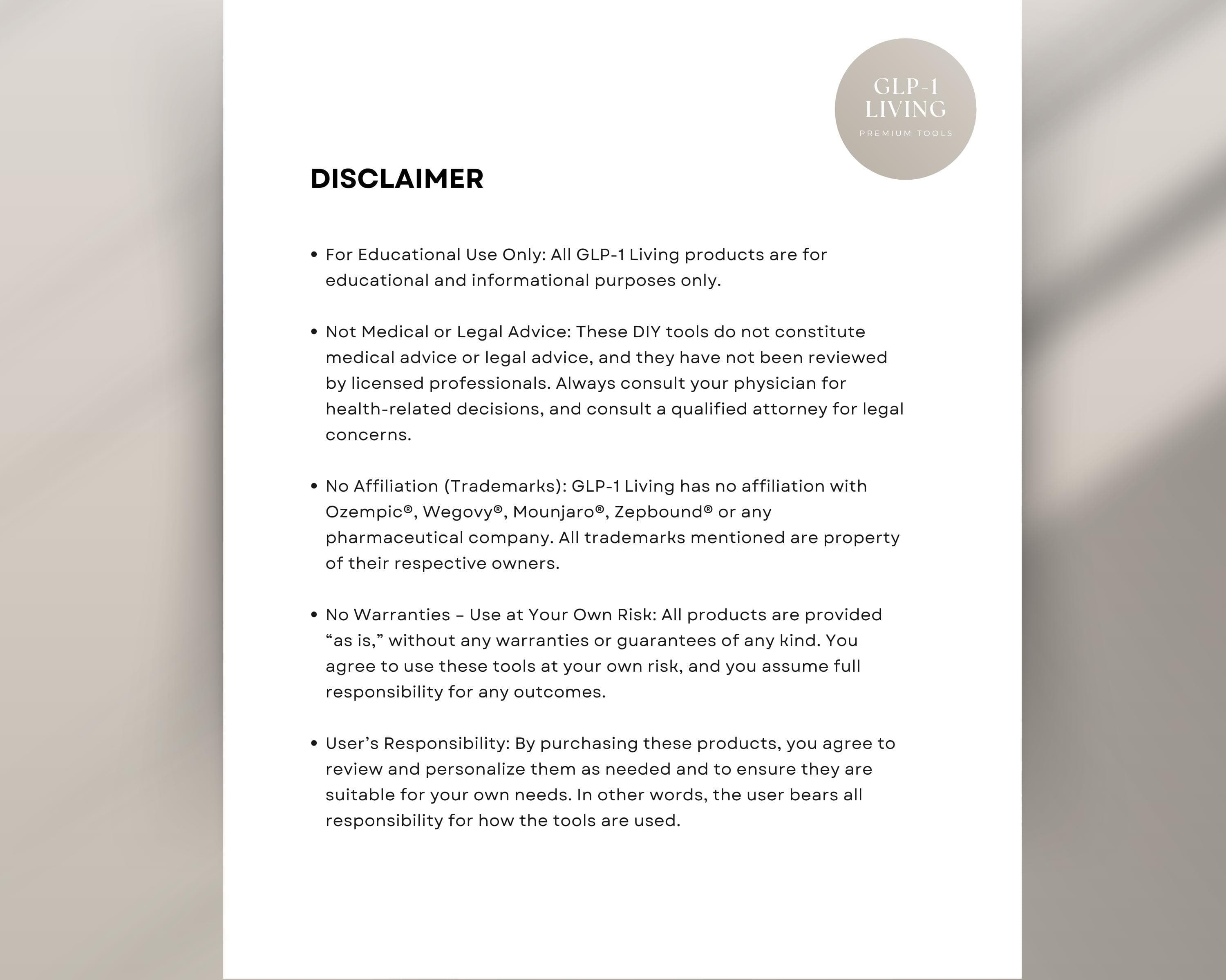 Weight Loss Injection Tracker Printable | Weekly GLP-1 Shot, Dose & Symptom Log | Semaglutide Tirzepatide Tracker PDF