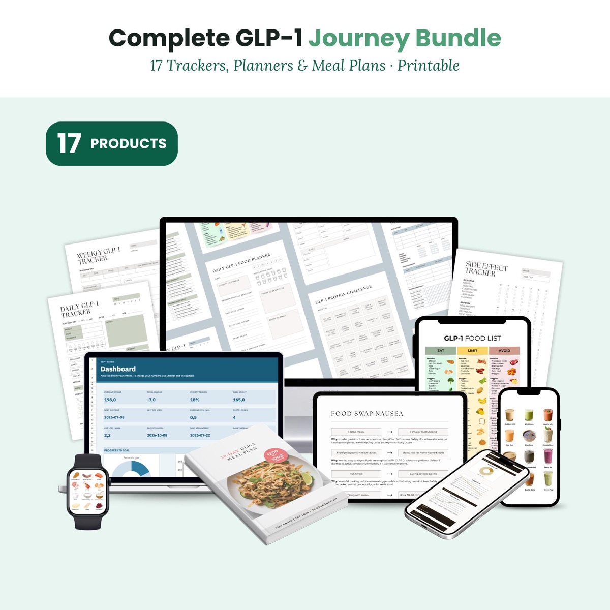 Weight Loss Tracker Bundle